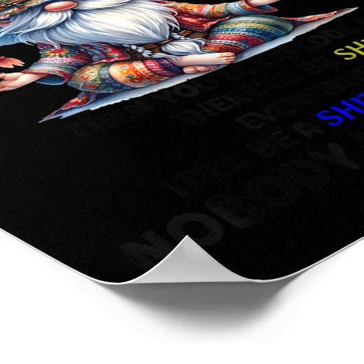 Gnome It's Ok To Lose Your Sometimes Because If Yo Poster (Ecke)