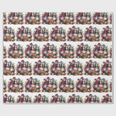 Gnome Joy for Holidays Geschenkpapier (Flach)