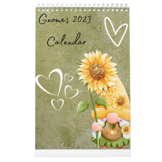 GNOME-KALENDER 2023 KALENDER (Titelbild)