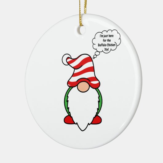 Gnome Keramik Ornament (Links)