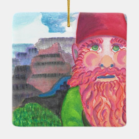 Gnome Keramikornament (Rückseite)