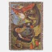 Gnome King Cosy Throw Blanket Decke (Vorderseite Vertikal)