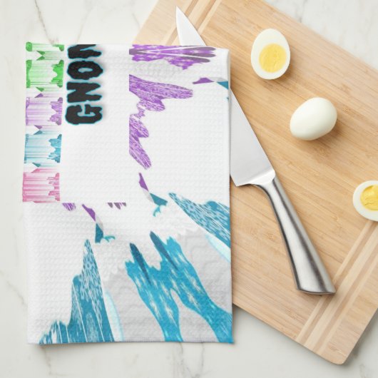 Gnome Kitetücher Geschirrtuch (Viertel Falte)