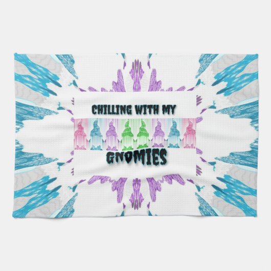 Gnome Kitetücher Geschirrtuch (Horizontal)