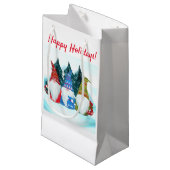 Gnome Kleine Geschenktüte (Vorderseite Schrägansicht)