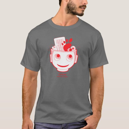 GNOME Kopf T-Shirt (Vorderseite)