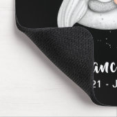 Gnome Krebs Astrologie Signieren Angel Maus Pad Mousepad (Ecke)