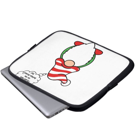 Gnome Laptopschutzhülle (Vorne Knopf)