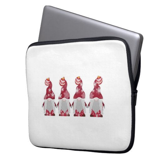 Gnome Laptopschutzhülle (Vorderseite Links)