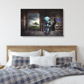 Gnome Leinwanddruck (Insitu (Schlafzimmer))