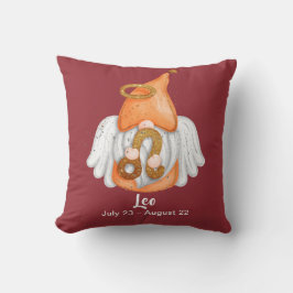 Gnome Leo Astrologie Sign Angel Kissen