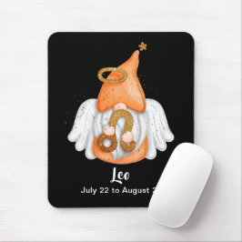 Gnome Leo Astrologie Signatur Angel Maus Pad Mousepad