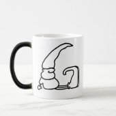Gnome Letter "G" Morphing Tasse (Links)