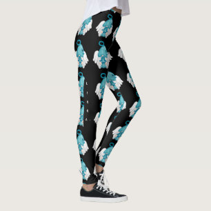 Gnome Libra Astrologie Signatur Engel Leggings
