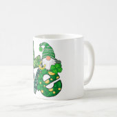 Gnome Liebe Funny St Patricks Day Kaffeetasse (VorderseiteRechts)