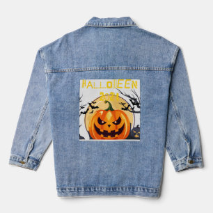 Gnome Liebe Happy Halloween 2024 Jeansjacke
