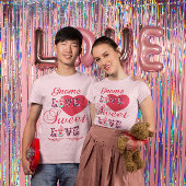 Gnome Liebe Sweet Liebe Valentines Unisex T-Shirt