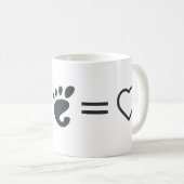 GNOME Liebe-Tasse Kaffeetasse (VorderseiteRechts)