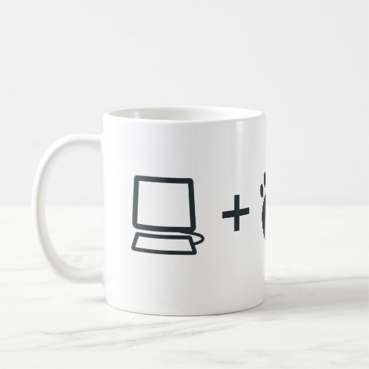 GNOME Liebe-Tasse Kaffeetasse (Links)