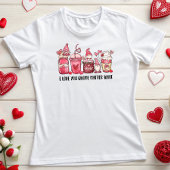 Gnome Liebe Valentine T-Shirt