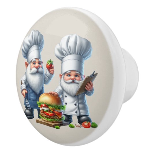 Gnome-Liebhaber des coolen Koch Keramikknauf (Rechts)