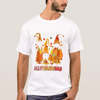 Gnome Liebhaber Halloween Fröhlich T-Shirt