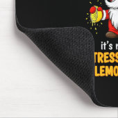 Gnome - Life Isn't So Much Easy Peasy Lemon Squeez Mousepad (Ecke)
