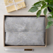 Gnome Lila House Gold Confetti Decoupage Seidenpapier (Geschenk)