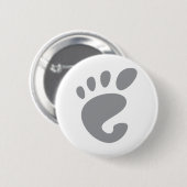 Gnome - Linux - OSS FSF Button (Vorne & Hinten)