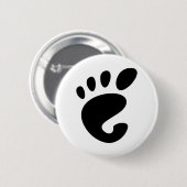 GNOME - Linux - OSS FSF Button (Vorne & Hinten)