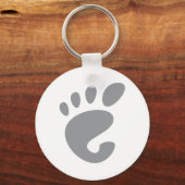 GNOME - Linux - OSS FSF Schlüsselanhänger (Vorderseite)