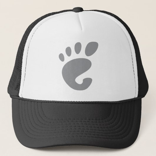 Gnome - Linux - OSS FSF Truckerkappe (Vorderseite)