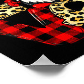 Gnome Love Valentine Gnomes Valentines Day Men Wom Poster (Ecke)