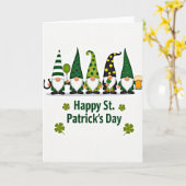 Gnome-Luck-Glitter-Textur-Karte Karte (Gelbe Blume)