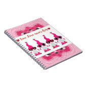 Gnome-Mandala-Design Notizblock (Rechte Seite)