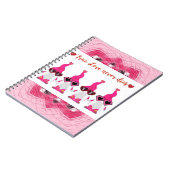 Gnome-Mandala-Design Notizblock (Linke Seite)