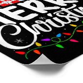 Gnome Merry Christmas Pajamas Matching Family Grou Poster (Ecke)