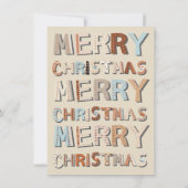 Gnome Merry Little Christmas Party Einladung (Rückseite)