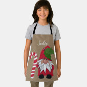 Gnome mit Candy Cane Personalize Schürze (Insitu)