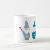 Gnome Mit Herzen Kaffeetasse (Mittel)