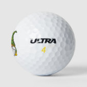 * *GNOME MIT SONNENBLUMEN** GOLFBALLS GOLFBALL (Logo)