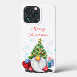 Gnome mit Weihnachts-Tree Hat iPhone Case Geschenk