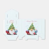 Gnome mit Weihnachtsbaumhut-Geschenkboxen Geschenkschachtel (Ungefaltet)