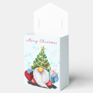 Gnome mit Weihnachtsbaumhut-Geschenkboxen Geschenkschachtel