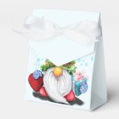 Gnome mit Weihnachtsbaumhut-Geschenkboxen Geschenkschachtel (Vorderseite)