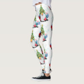 Gnome mit Weihnachtsbaumhut und Gift-Leggings Leggings (Links)