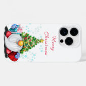 Gnome mit Weihnachtsgeschenk für Sie Case-Mate iPhone Hülle (Rückseite (Horizontal))
