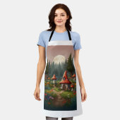 Gnome & Mushroom Magic Schürze (Getragen)