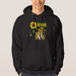 Gnome Nanna Sunflower Liebe Hoodie
