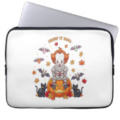 Gnome Niedlich Pumpkin Halloween Laptopschutzhülle (Vorderseite)